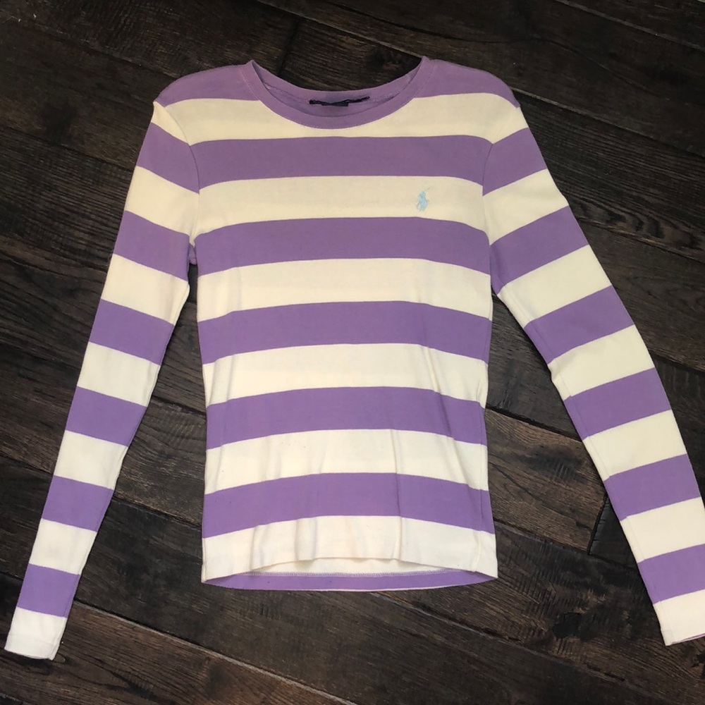 Ralph Lauren long sleeve stripe shirt